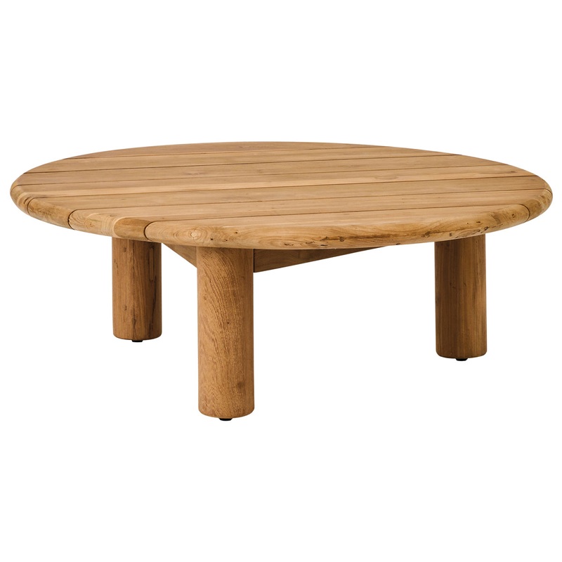 Lounge Table Recycled Teak  100 X H 35 CM