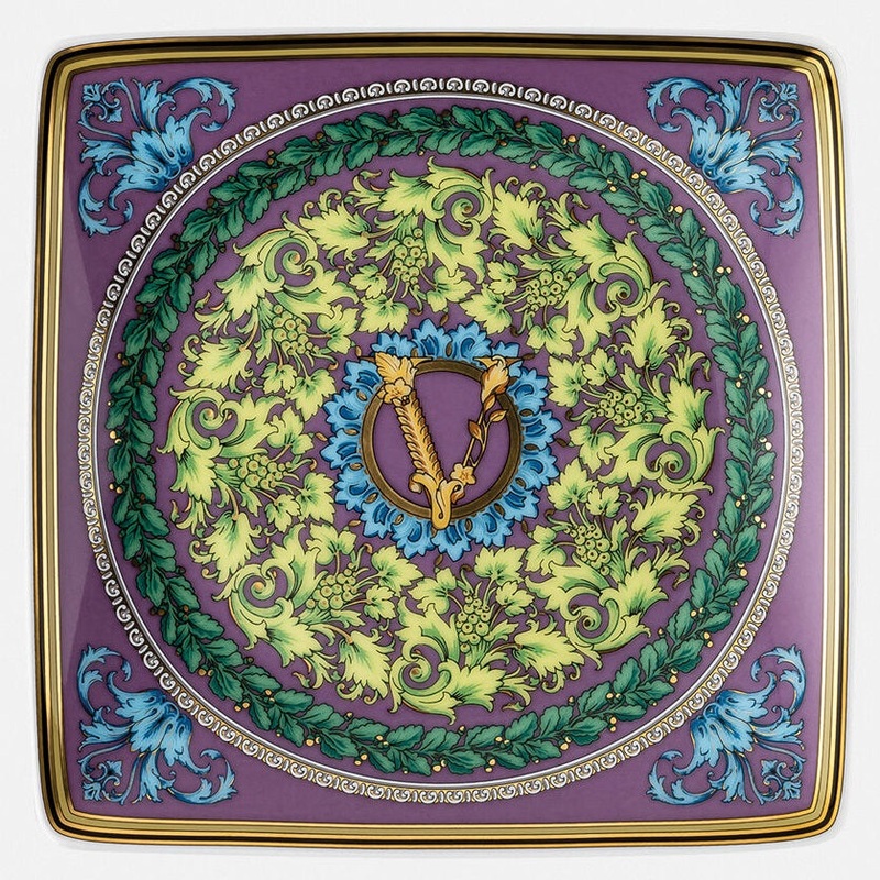 Rosenthal Versace Barocco Mosaic Canape Dish