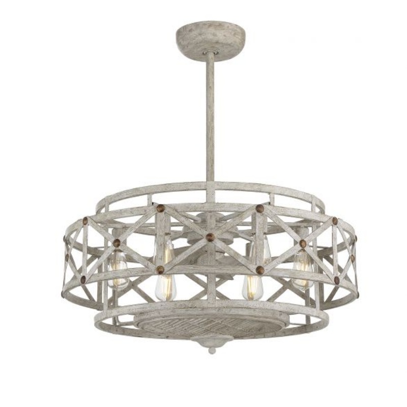 Savoy House 34-FD-123 Colonade 6-lt LED Fan D’Lier