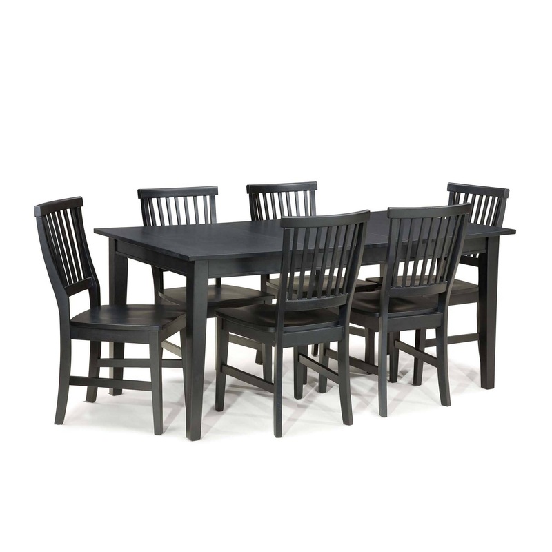 Traditional 7 Piece Dining Set By Arts & Crafts