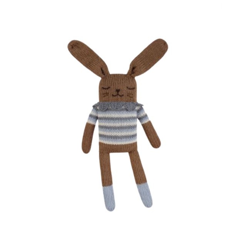Blue Vintage Knit Bunny