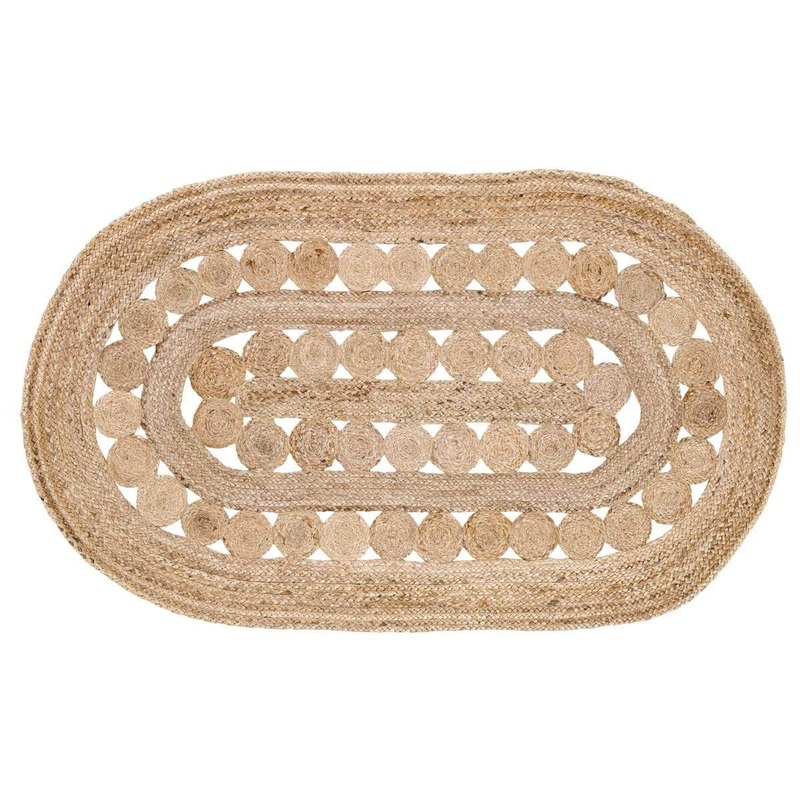 Celeste Jute Rug Oval 36×60
