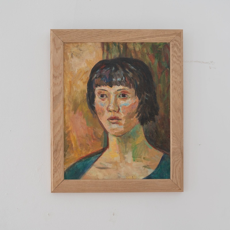 “Daydreamer Portrait” Vintage Painting