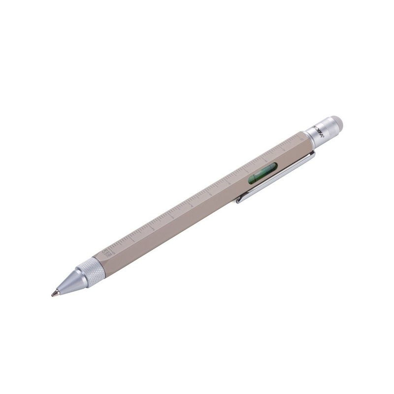 Troika Construction Pen PIP20 Multi-Tool Ballpoint Pen Concrete