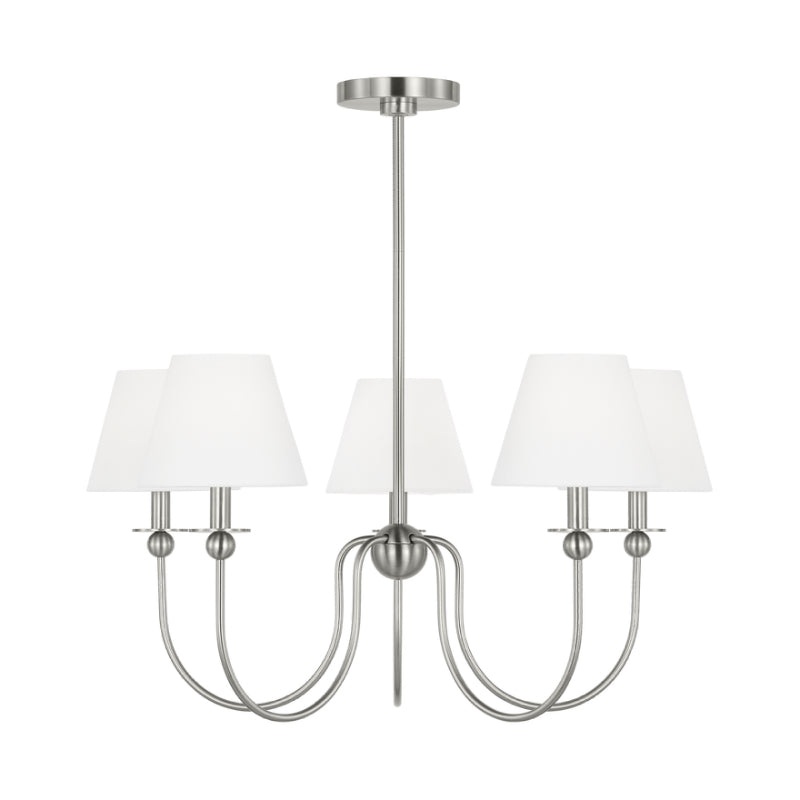 Visual Comfort DJC1255 Elsay 5-lt 30″ Medium Chandelier