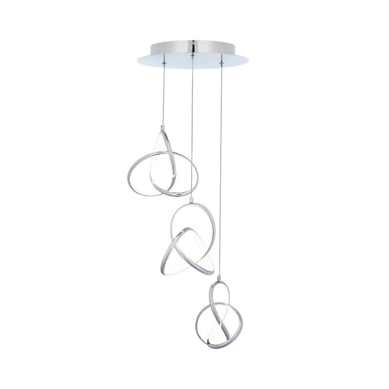 dweLED PD-84905R Vornado Round 5-lt 17″ LED Pendant