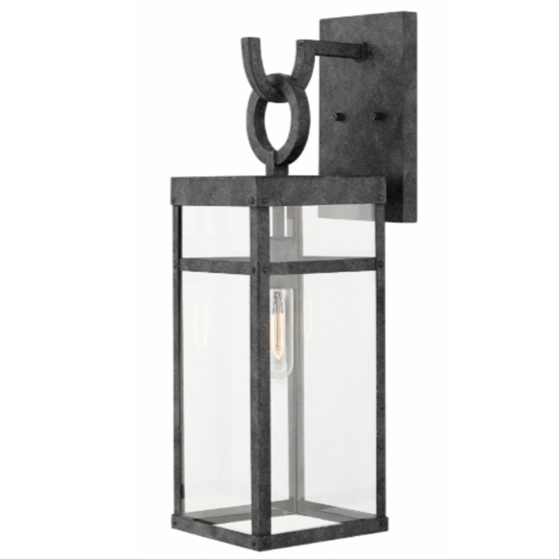 Hinkley 2804 Porter 1-lt 22″ Tall LED Outdoor Wall Sconce