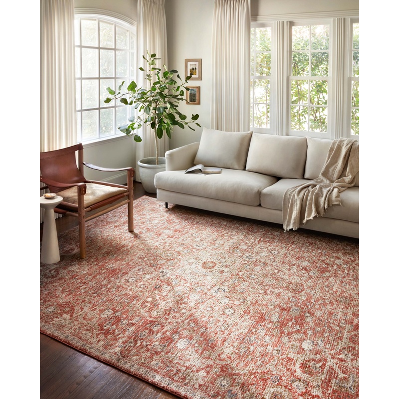 Loloi II Saban Rug | Rust / Beige