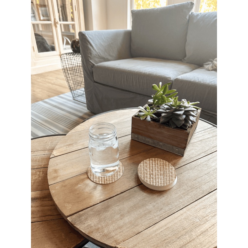 Michelle Coaster (Set of 8) | Premium Vinyl Mat