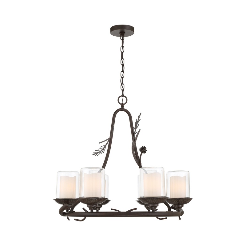 Ponderosa Ridge Outdoor Chandelier