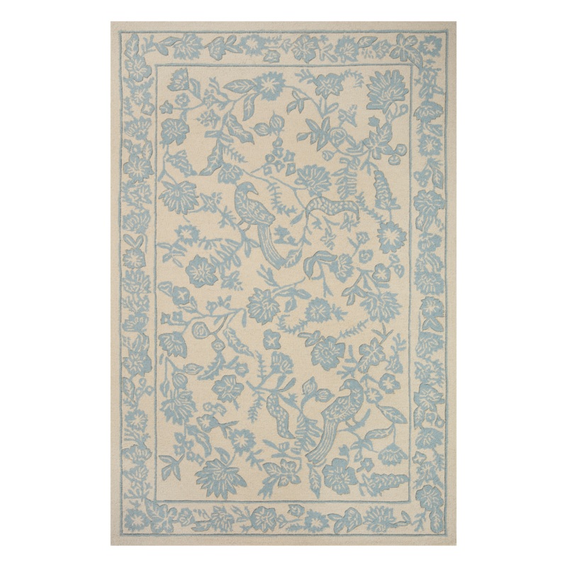 Rifle Paper Co. x Loloi Arboretum Periwinkle Rug