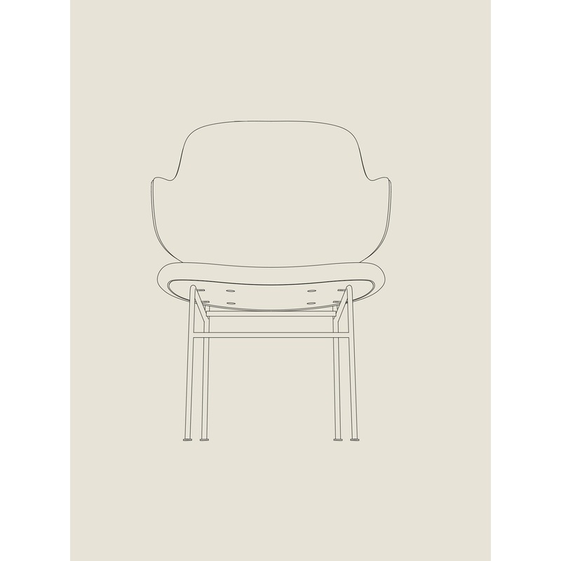 The Penguin Lounge Chair, Fully Upholstered – Custom
