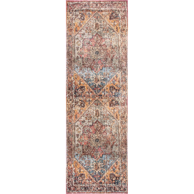 Vintage Medallion Rug | Orange