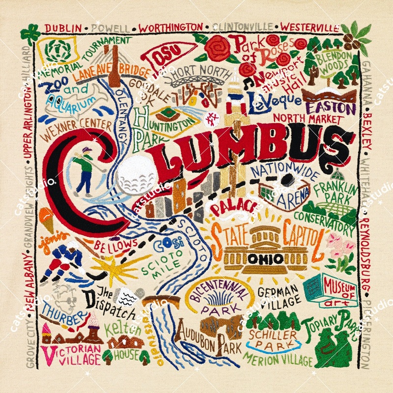 Columbus Fine Art Print
