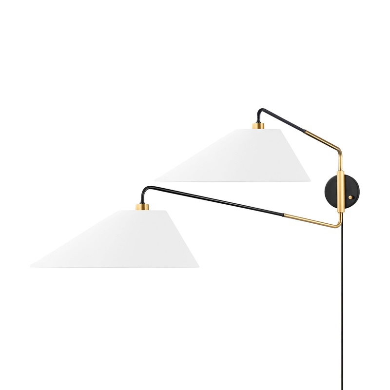 Duo Plug-In Wall Light