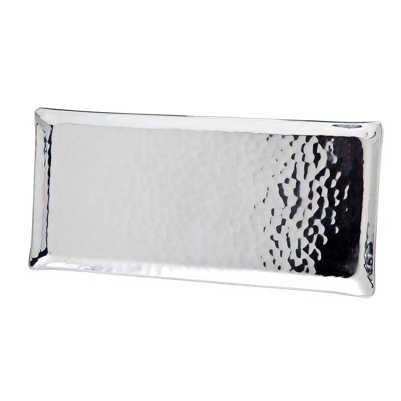 Hammered Rectangular Tray
