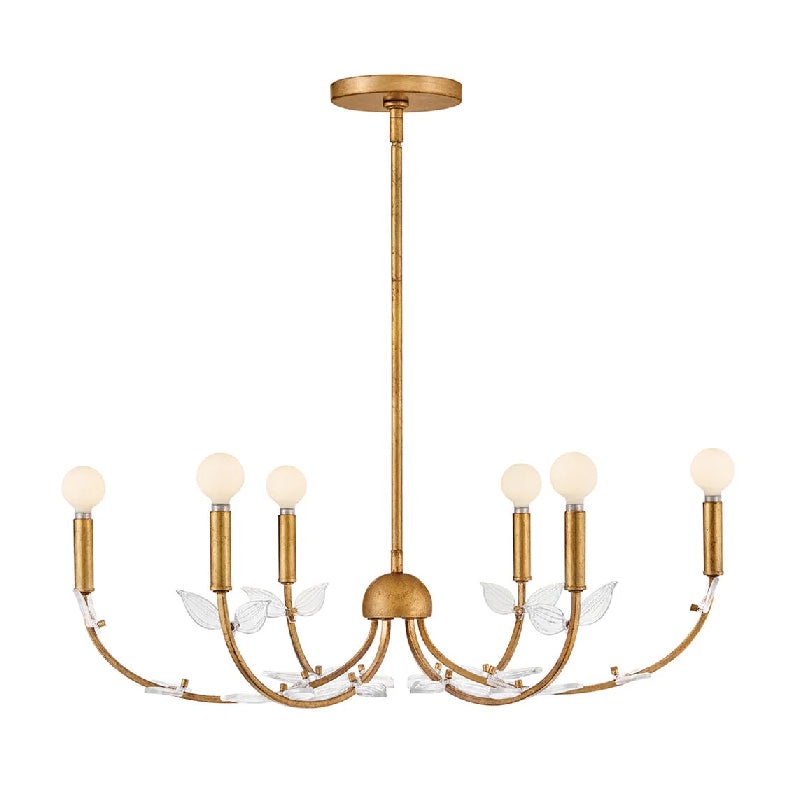 Hinkley 48286 Aliso 6-lt 30″ LED Chandelier