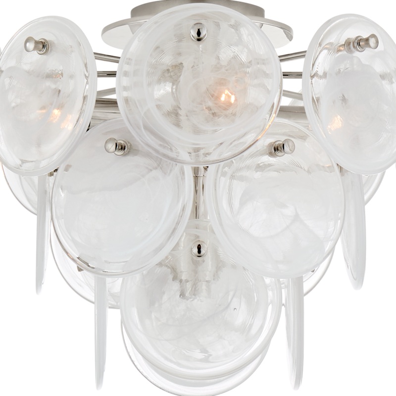Loire Medium Tiered Flush Mount