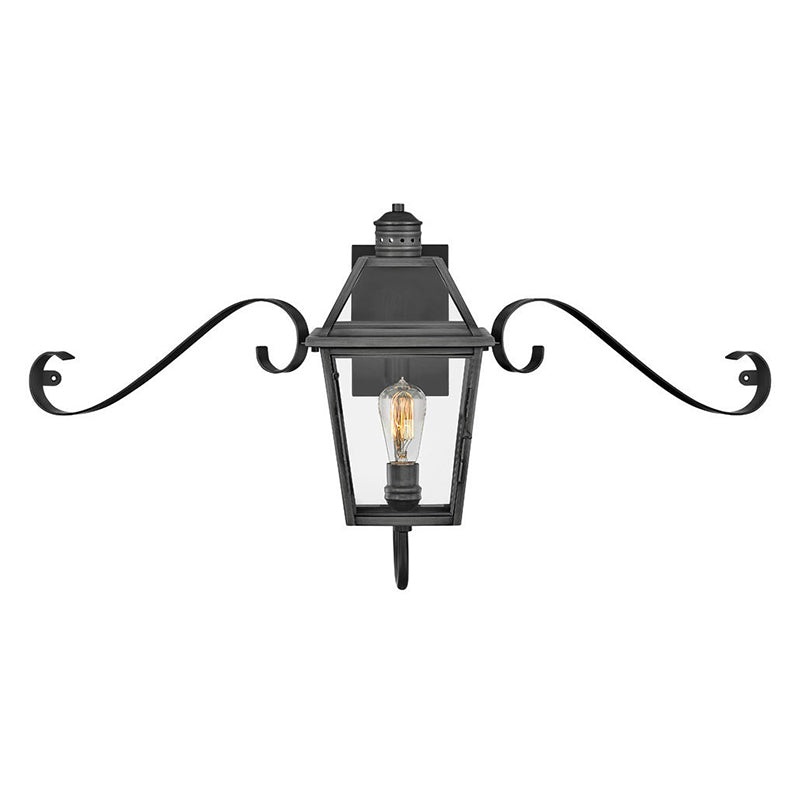 Hinkley 2770-SCR  Nouvelle Small 1-lt 37″ LED Outdoor Wall Light