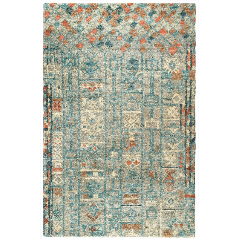 Pastiche Hand Knotted Jute Rug | Multi