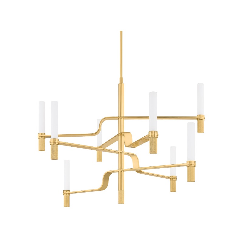 Hudson Valley 4008 Allentown 8-lt 48″ LED Chandelier