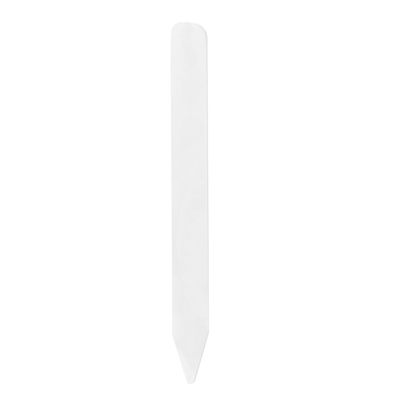 DP Industries Garden Aces Plastic Plant Stakes, White, 6″ (Qty 24)