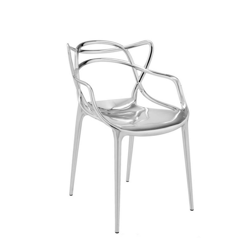 Kartell Masters Chair Metallic – Set of 2