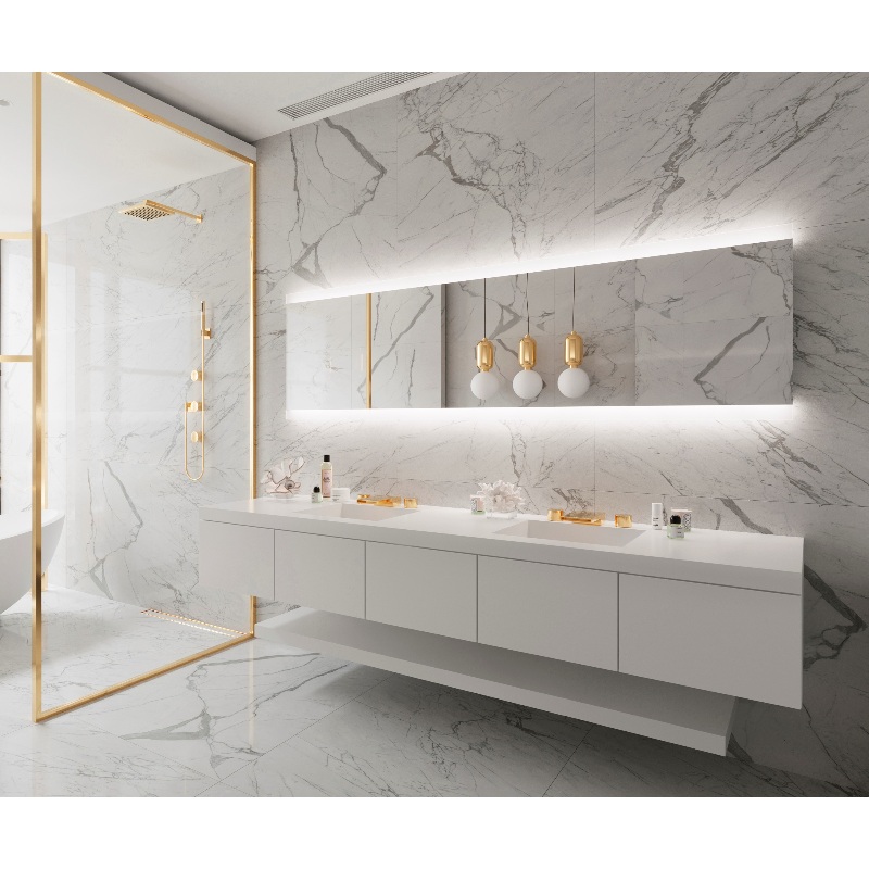 Paris Mirror Paris 96 x 28 Rectangle LED Illuminated Mirror