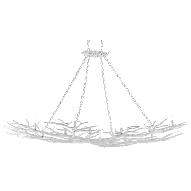 Rainforest White Chandelier