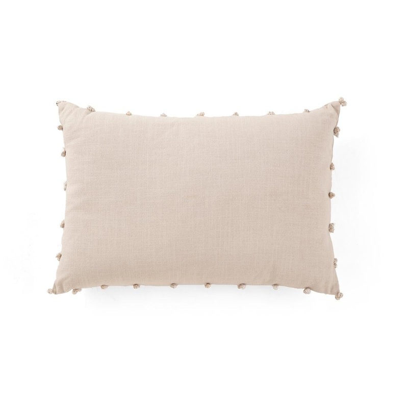 Aalya Cushion cover Beige 14×20 Inch