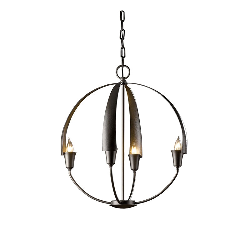 Hubbardton Forge 104201 Cirque 4-lt 19″ Small Chandelier