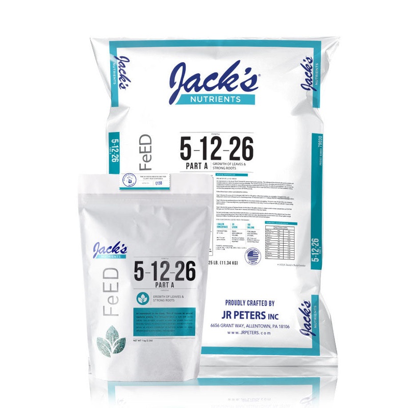 Jack’s Nutrients 5-12-26 Part A Fertilizer