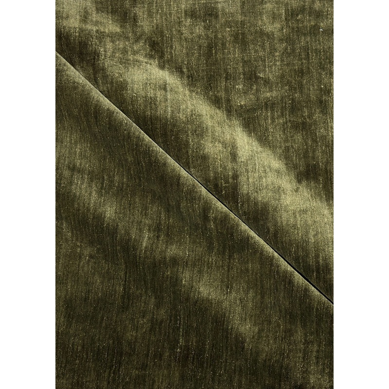 LUXE SOLID SILK 6MM CUT PILE OLIVE