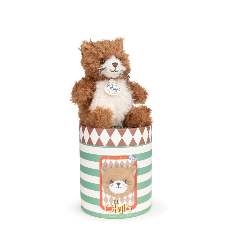 Plush BT CHAPS RUTHIE the Mini Cat in Giftbox 5″