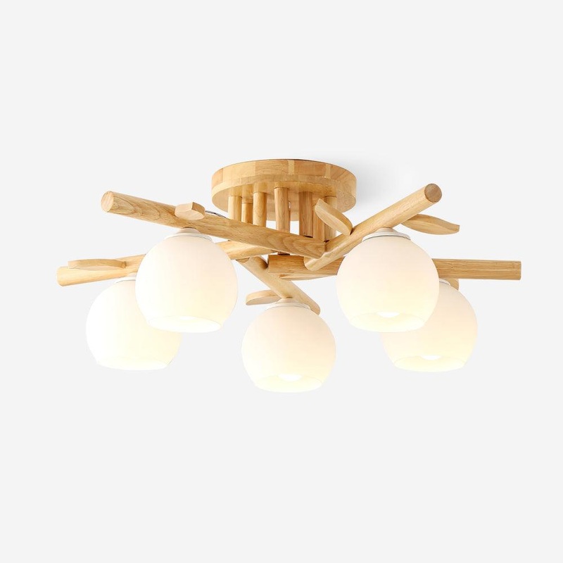Tinsley Wood Ceiling Light
