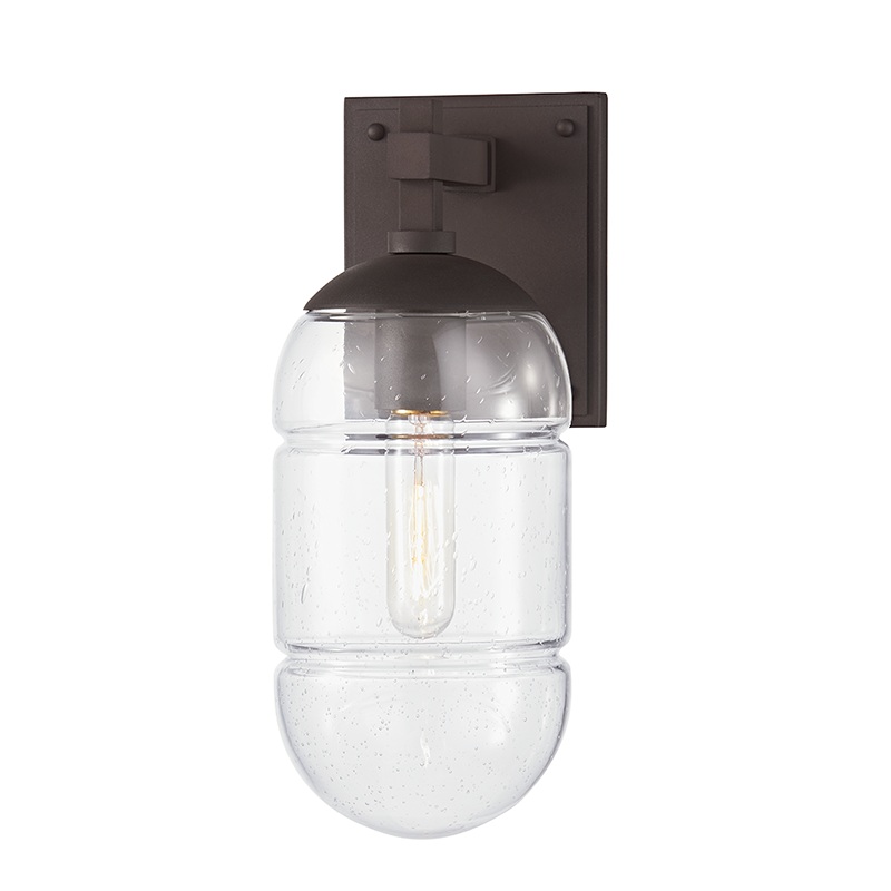 Troy B4371 Poston 1-lt 13″ Tall Outdoor Wall Sconce