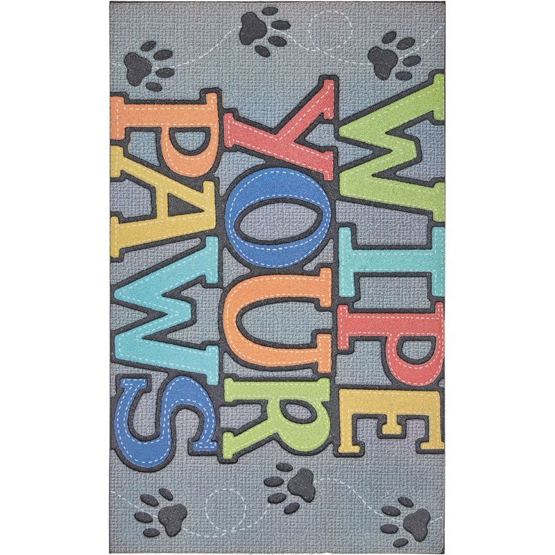 Wipe Your Paws Grey