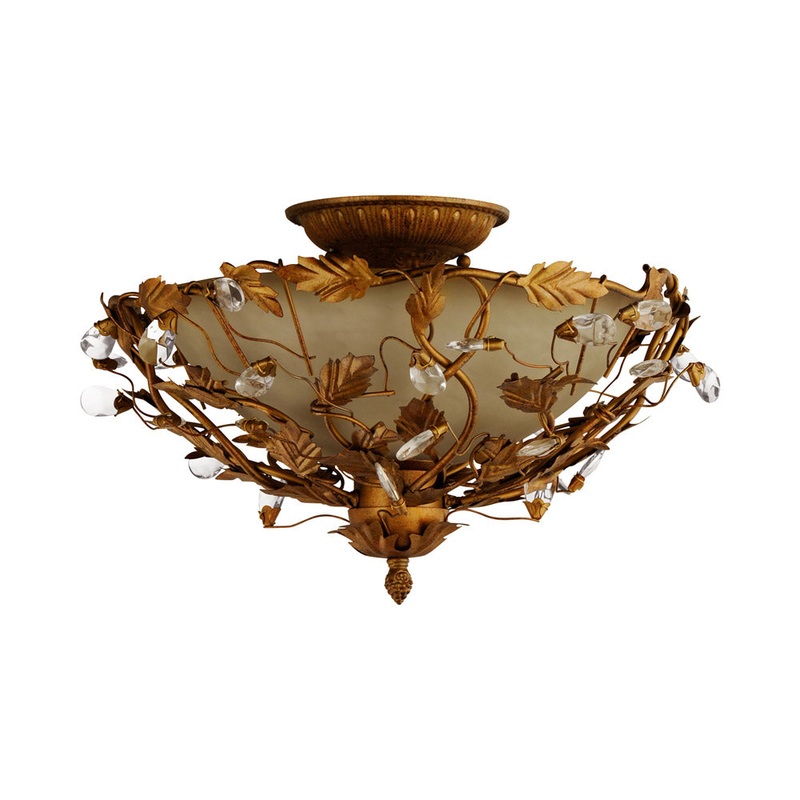 Elegante Semi Flush Mount Ceiling Light