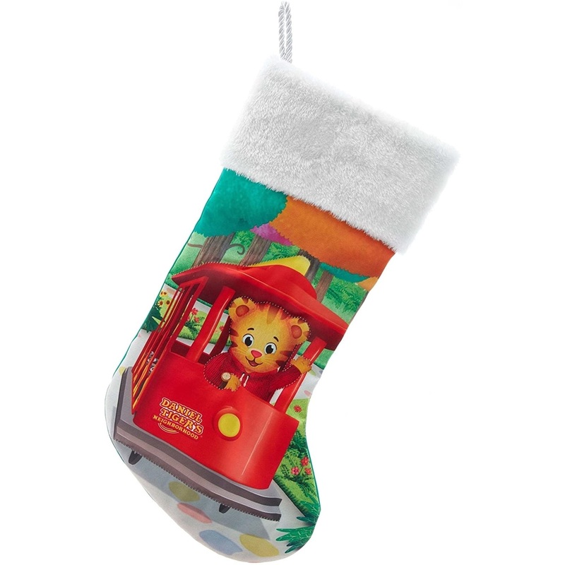 Kurt Adler Daniel Tiger Stocking For Christmas Tree, 19″