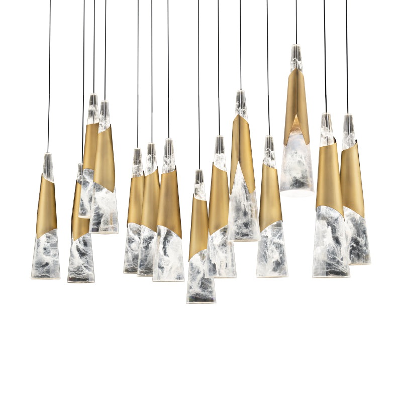 Modern Forms PD-44423L Kilt 23-lt 54″ LED Pendant