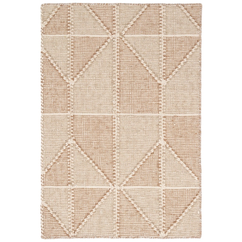 Ojai Hand Loom Knotted Cotton Rug | Wheat
