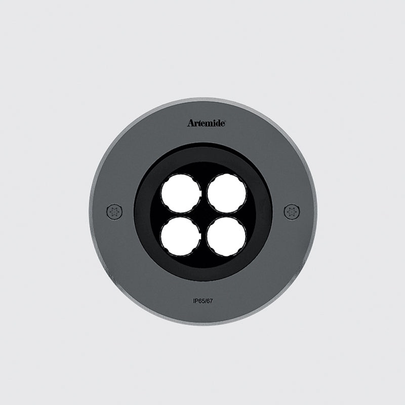 Artemide Ego 150 Round LED Recessed Outdoor Ceiling Downlight