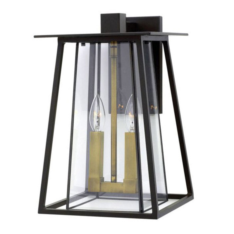Hinkley 2104 Walker 2-lt 15″ Tall LED Outdoor Wall Light
