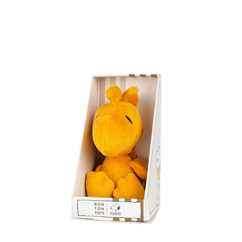 Plush WOODSTOCK Mini Corduroy Warm Yellow in giftbox 6″