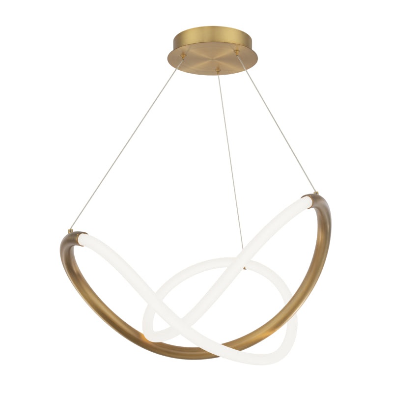 dweLED PD-19324 Solo 24″ LED Pendant