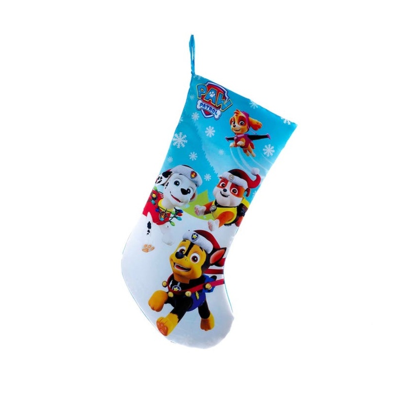 Kurt Adler Paw Patrol Printed Satin Stocking, 19″