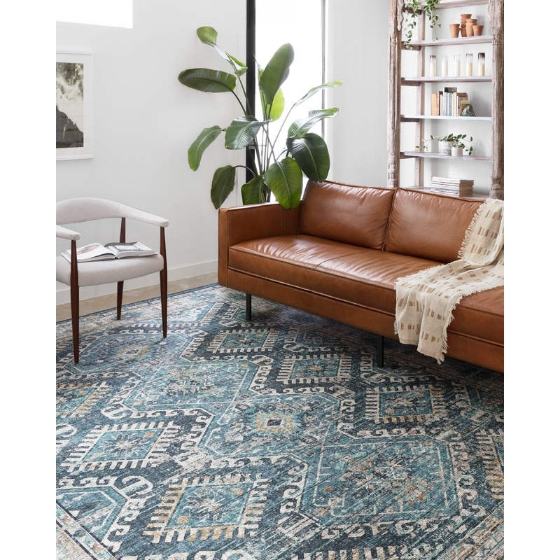 Loloi II Skye Rug | Denim / Natural
