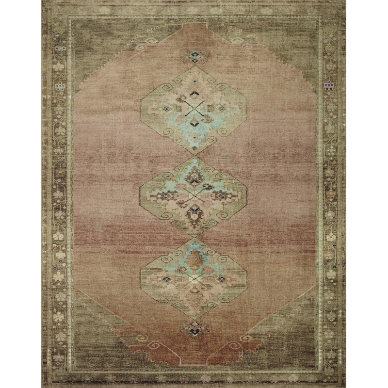 Loloi Sinclair SIN-06 Power Loomed Machine Washable Area Rug by Magnolia Home by Joanna Gaines x Loloi