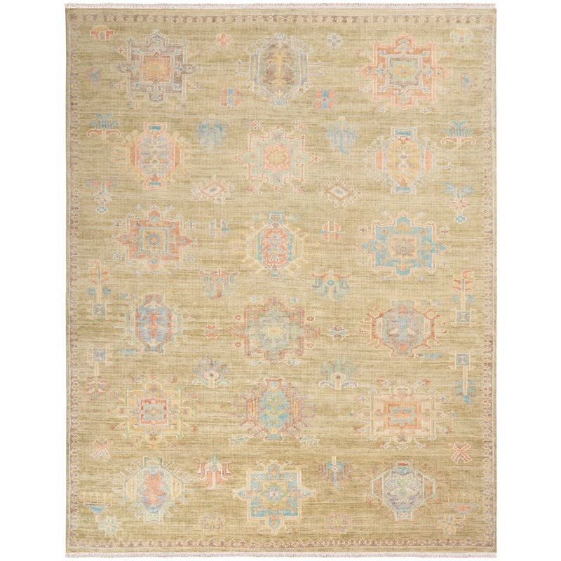 Nourison Odessa 10′ x 14′ Sage Vintage Indoor Rug