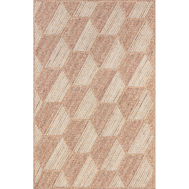 Ridzia Honeycomb Textured Rug | Natural